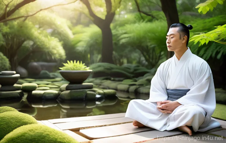 닌자고 시즌별 주요 대사 - **Prompt:** A brave and determined Kai, wearing his full red ninja suit, stands on a rugged cliff ov...