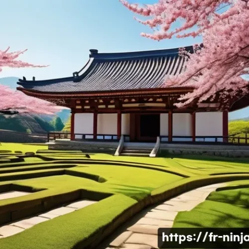 닌자고 시즌별 배경 디자인 - **Prompt 1: The Serene Training Grounds of the Spinjitzu Monastery**
    "A vibrant, wide-angle shot...