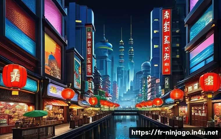 닌자고 시즌별 배경 디자인 관련 이미지 1